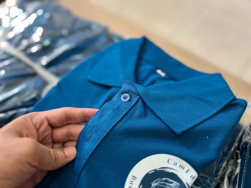 Custom Polo T-shirt with DTF printing